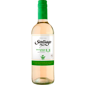Santiago Sauv.Blanc 37,5cl 5,5% matala-alkoholinen valkoviini