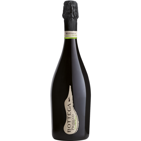 Bottega Bio Extra Dry Prosecco kuohuviini, lasipullo