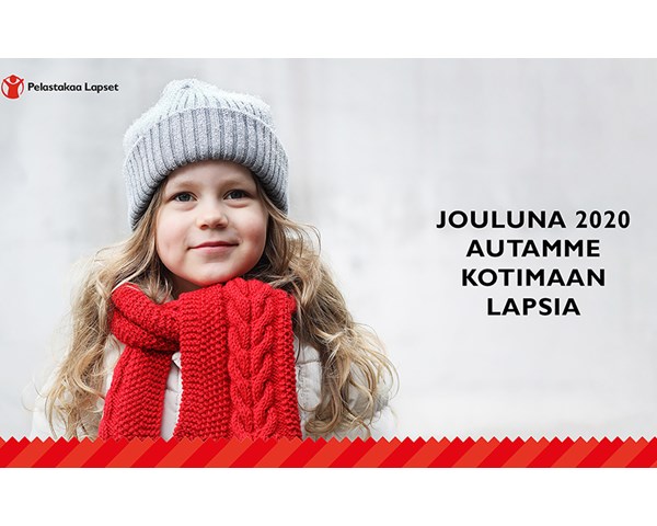 Jouluna 2020 autamme kotimaan lapsia